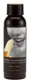 Earthly Body Edible Massage Oil Banana 2oz