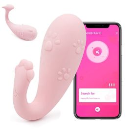 Invisible Wearable App Vibrator for G Spot Clitoral Stimulation; Multi Vibrating Modes Stimulation Remote Control;  Waterproof USB Rechargeable and Si