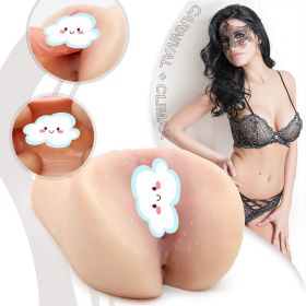 Deep Throat Red Lips Male Masturbator Artificial Silicone Masturbation Massager Aircraft Male Masturbator Aircraft Cup Butt Doll Cup Sex Toys Male Mas