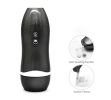 3D Interactive Voice Production 10 Frequency Man Male Masturbator Plunger Cup Thrusting and Rotating Heater Heating Stroke Adult Masturbating Cups Ref