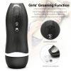 3D Interactive Voice Production 10 Frequency Man Male Masturbator Plunger Cup Thrusting and Rotating Heater Heating Stroke Adult Masturbating Cups Ref