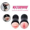 3 in 1 Male Masturbators Adult Sex Toys with Realistic Textured Mouth Vagina and Tight Anus, Men's Pocket Pussy Blowjob Stroker Anal Play Sex Toys for