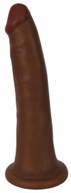 Thinz 8 Inch Slim Dildo- Medium (Color: brown)